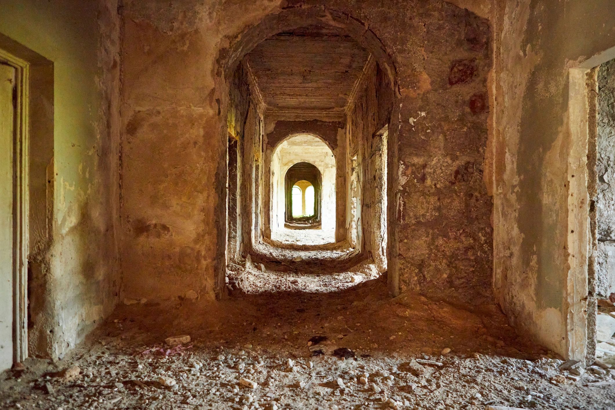 Historic interior with stairs